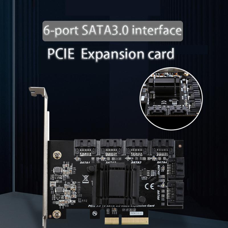 Extender PCIe Converter PCIe to SATA3.0 Expansion card PCI E Sata Card Controller PCIE to SATA Card PCI-E Riser Card Game PCIE Card Expansion Adapter
