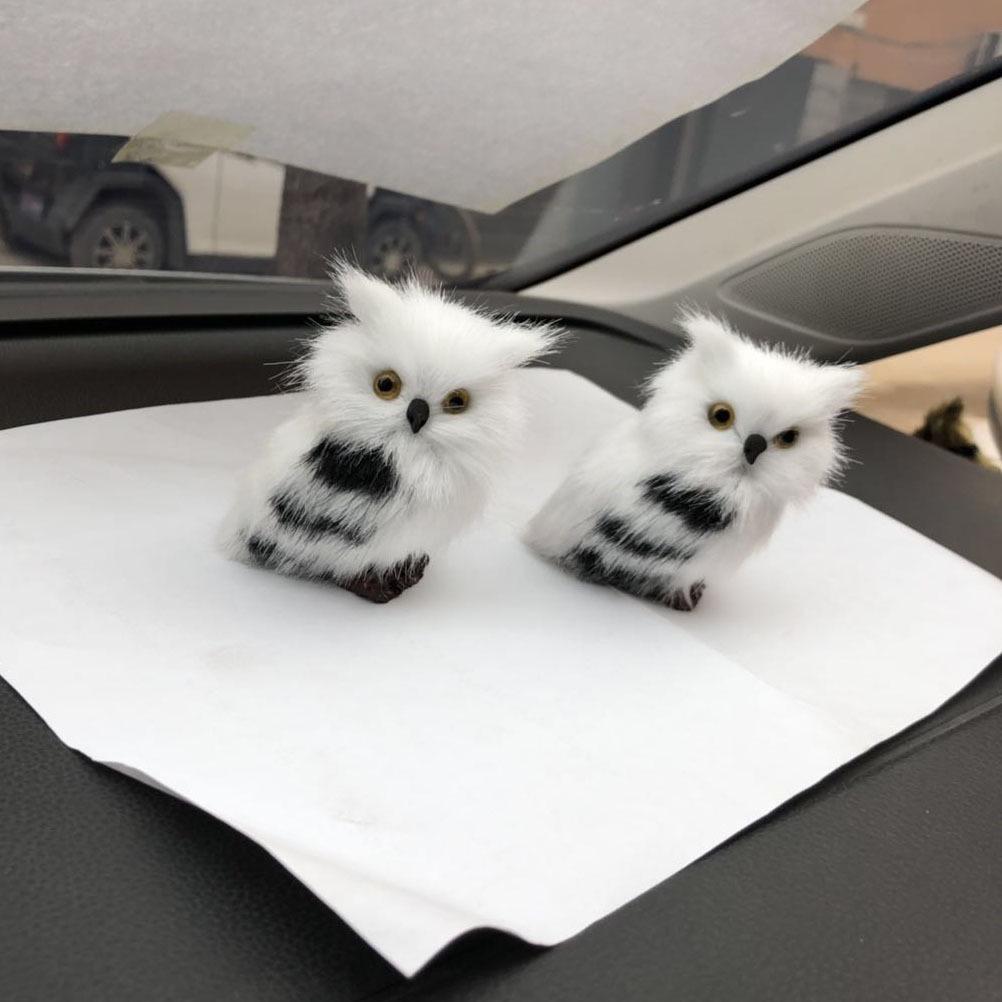Harry Potter Owl Christmas Craft Toy: Static Fur Animal Model