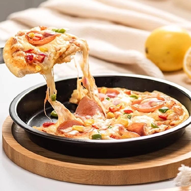 Dough Oven Sheet Round Bakings Tray Dough Tray AluminumAlloy Pizza Cookware