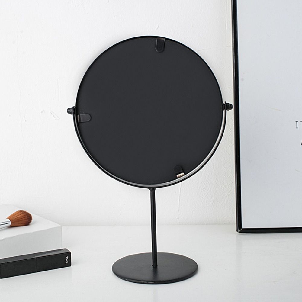 European-style Rotating Desktop Mirror Rotating Dormitory Beauty Mirror Desktop