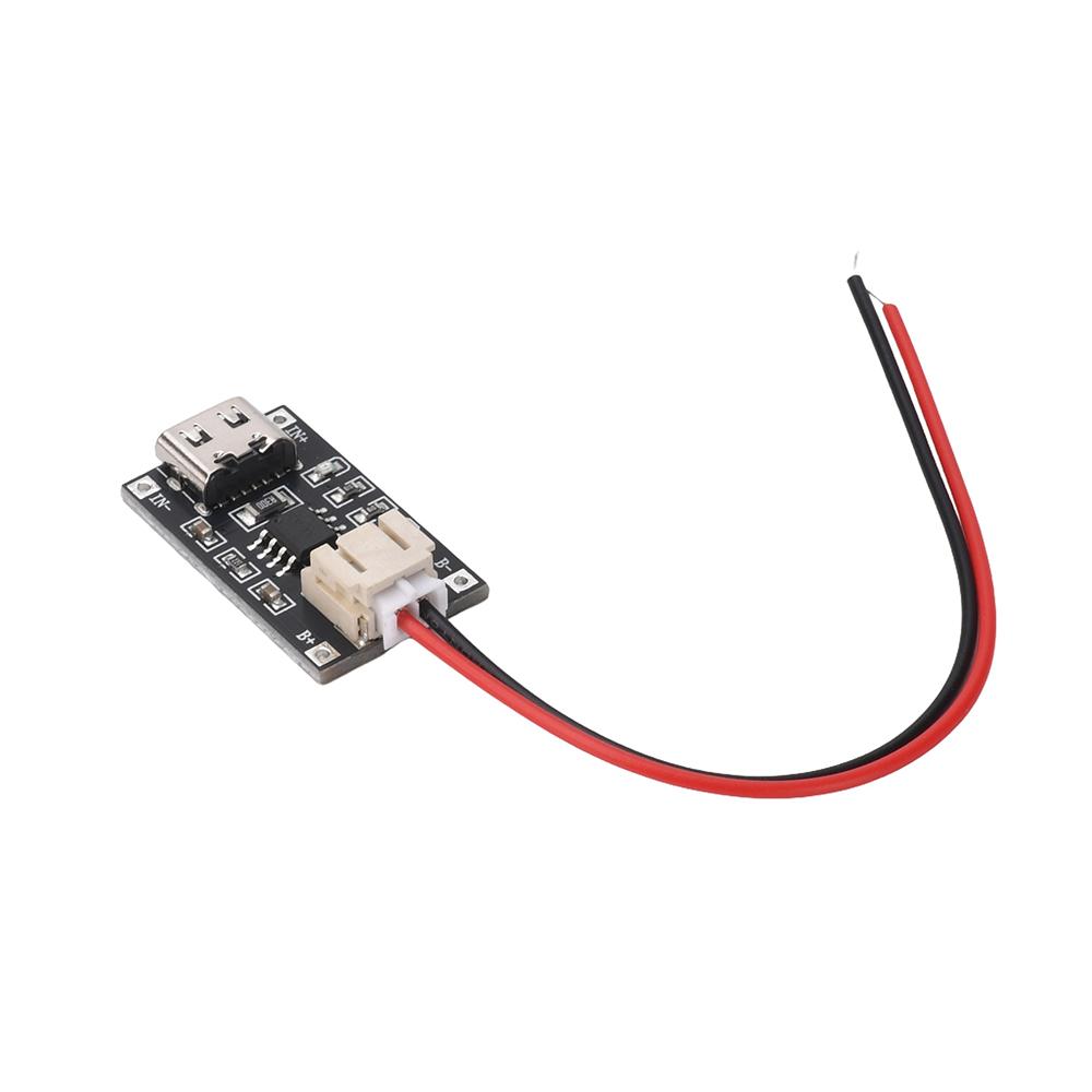 

TP4056 3.7V Lithium Battery Charging Module 1A USB Type-C Port PH2.0 Terminal Overcurrent Protection Board