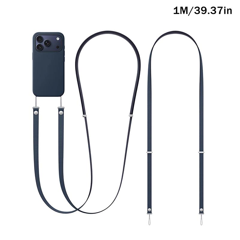 High End Official Magnetic Woven Strap For Orginal 17 Pro Max 17 Air Phone Crossbody Lanyard Anti-Loss Strap