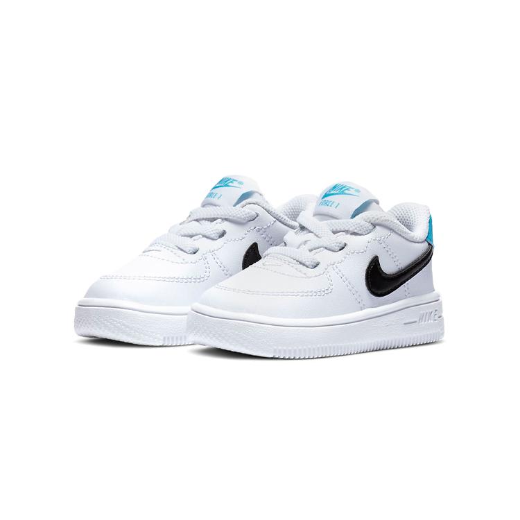 Nike Air Force 1 18 Scarpe da Skateboard Basse Bianco Blu Neonato e Bambino Piccolo 905220-105