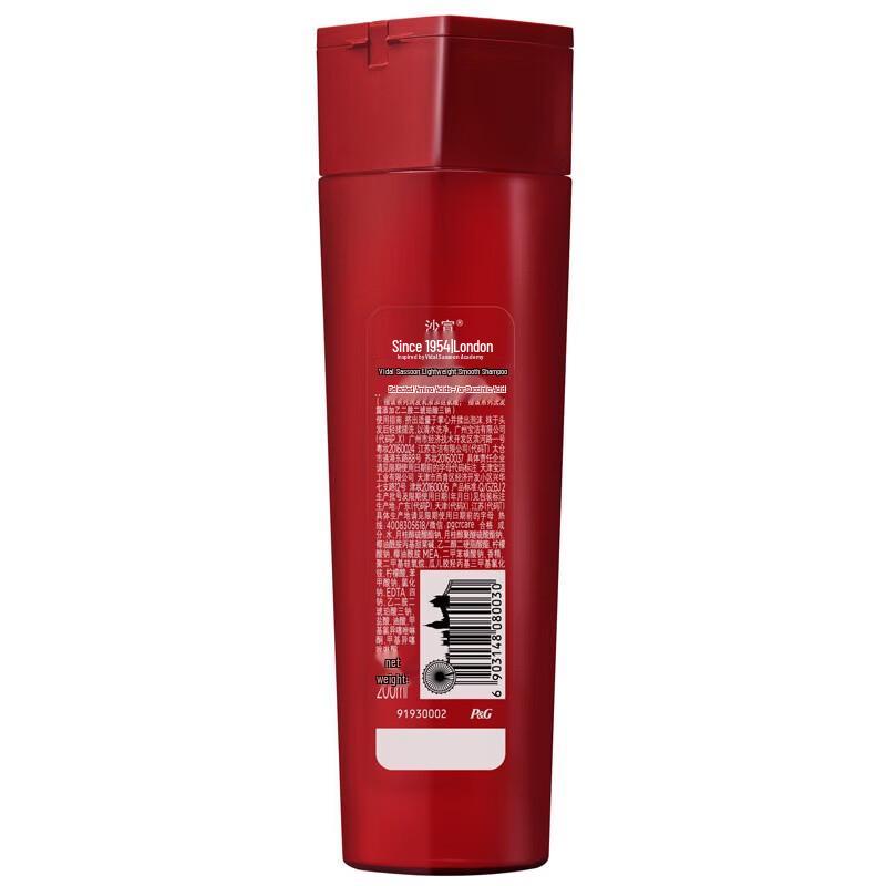 Vidal Sassoon Light & Smooth Shampoo