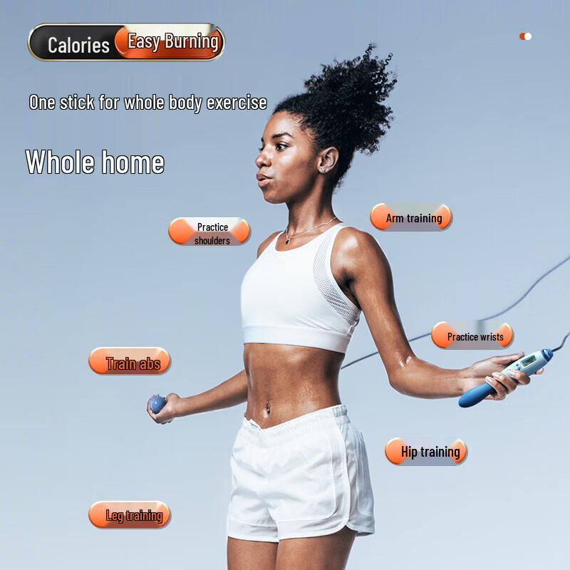 XTEP Electronic Counting Skipping Rope for Exam Training