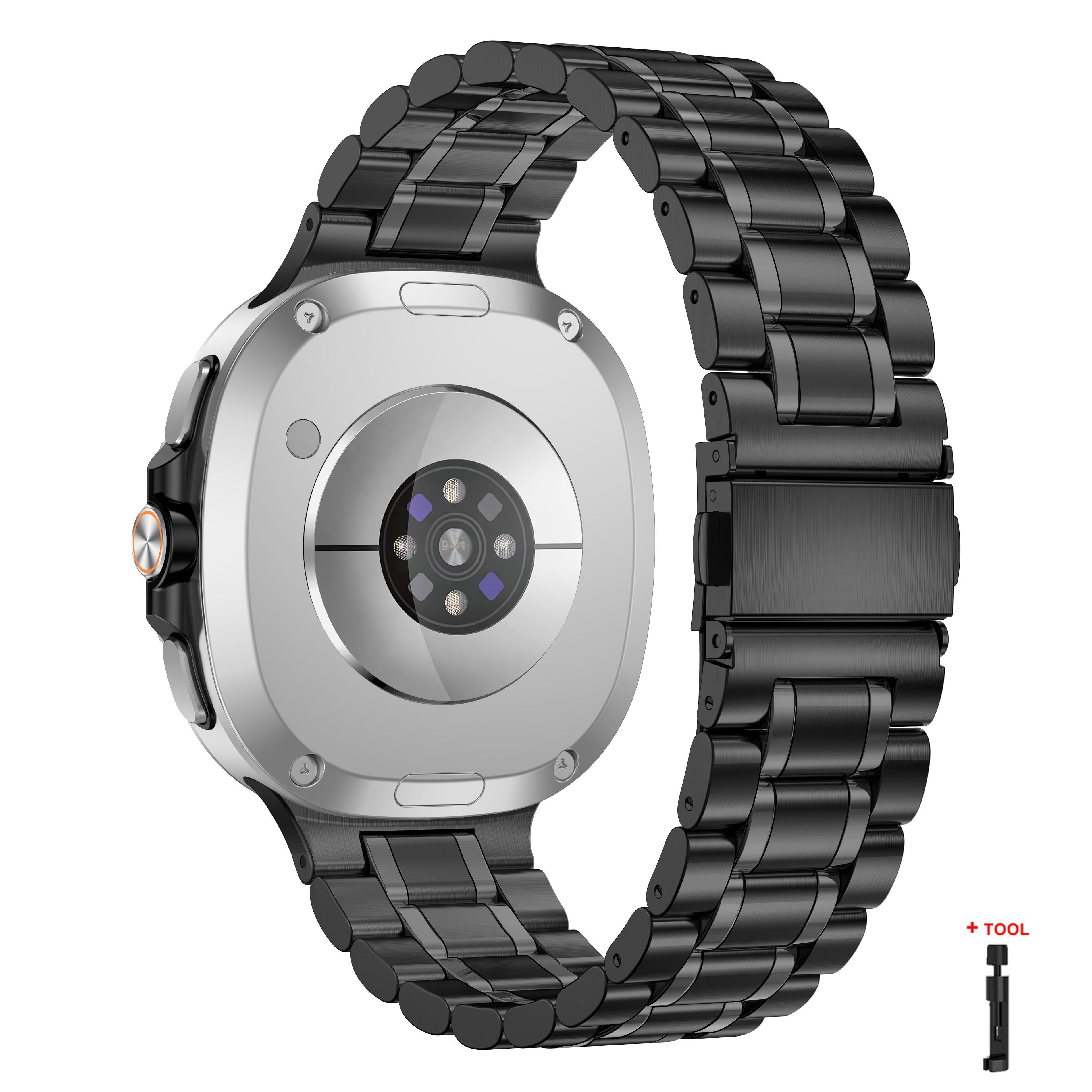 

Металлические ремешки для Samsung Galaxy watch 8/8 classic 40мм 44мм 46мм Браслет из нержавеющей стали с звеньями correa Ремешки для Galaxy watch 8 for Watch 8 44mm
