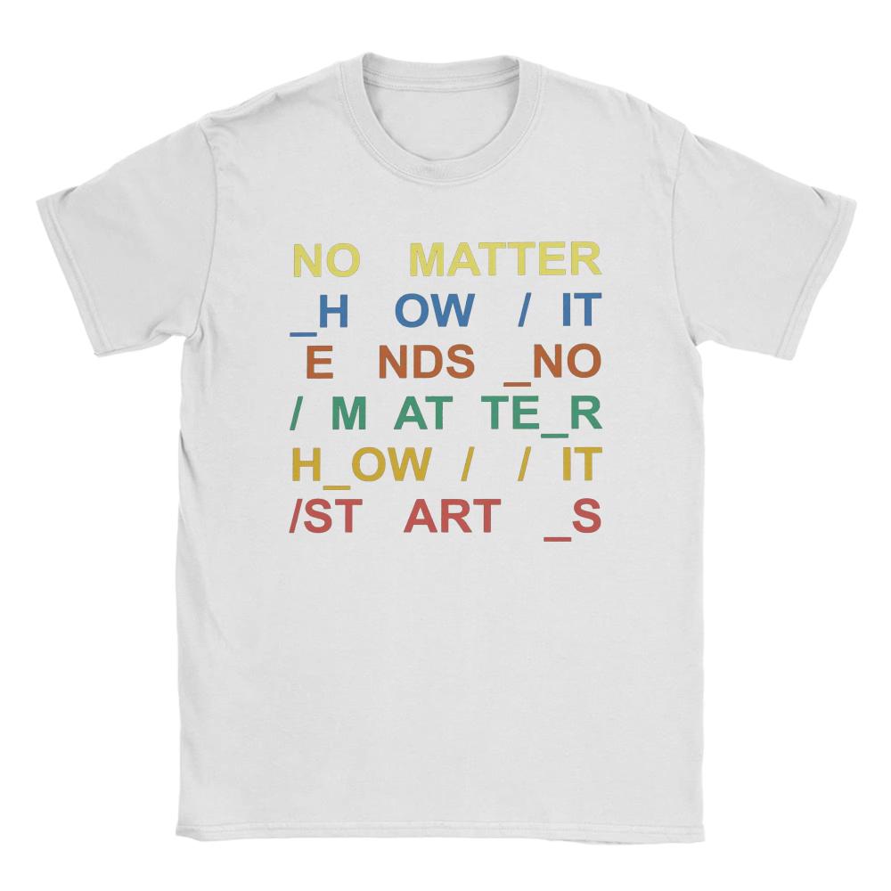 

2025 Oversized T Shirt Album Radiohead Graphic Cotton T Shirts Fashion T-shirt for Men Women Summer Y2K Short Sleeve Top Tees 4XL