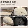 Japanese new belt octagonal hat children's autumn and winter big head circumference British retro versatile face newsboy hat