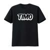 Timo Name Boy T Shirt Print Pattern Fun Design  Vintage Washed Unisex Comfortable Top For Everyday Wear Versatile Streetwear