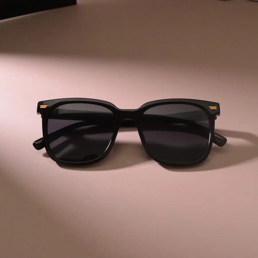 Monture Lunettes de Soleil Rectangulaire Colorée Lunettes Lunettes Dames Hommes Lunettes de Soleil Femmes Miroir Noir Style Designer Style Tendance Cool