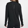 Nike Element Casual Sports Crew Neck Long Sleeve Running Sweatshirt Women Tops Black 928742-010