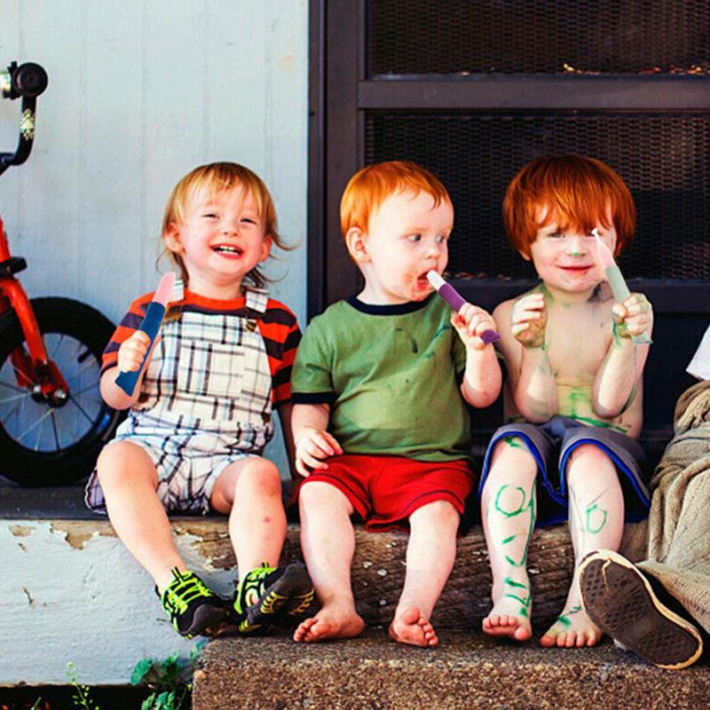 20Pcs Plastic Ice Molds Bags Diy Ice Cream Popsicle Ice Candy Disposable