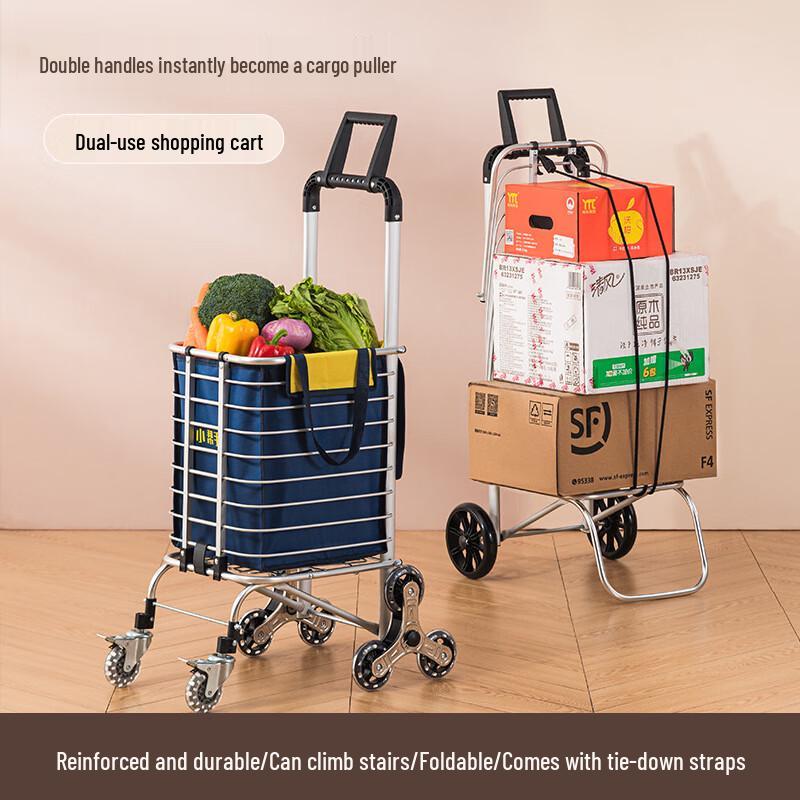 Portable Folding Shopping Trolley