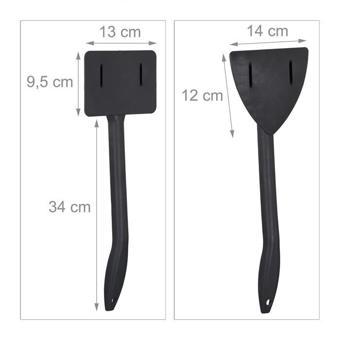 Relaxdays nettoyeur vitres de voitures intérieur, jeu de 2, brosse avec poignée, pour pare-brise, 6 chiffons microfibre