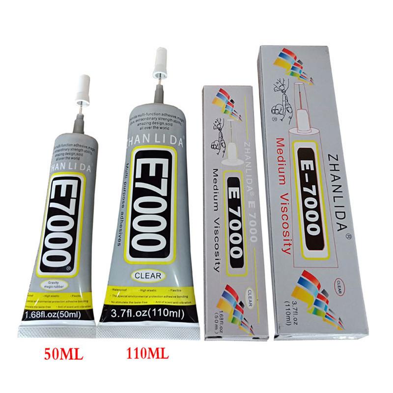 50ml/110ml Multipurpose D IY Glue E7000 Adhesive Repair Frame Display Mobile Phone Screen Electronic Component For Jewelry Toys