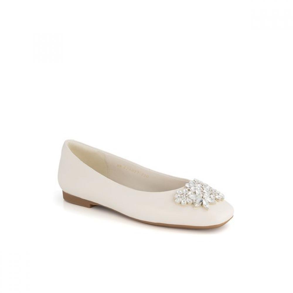 

Tandy Women Flat Shoes G26027 Ivory 225