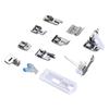 11pcs MultiFunction Zipper Presser Feet Low Shank Type Replacement Presser Foot  Home Sewing