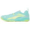 Li Ning Hawkeye 2.0 PRO Niedrig geschnitten Dämpfend Rutschfest Abriebfest Tischtennis Schuhe Unisex Grün APTT005-4