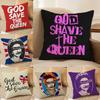 The Queen Fashionable And Luxurious Design Cushion Cover Silky elegant Comfort Sofa Bed Invisible zipper Beach pillowcase