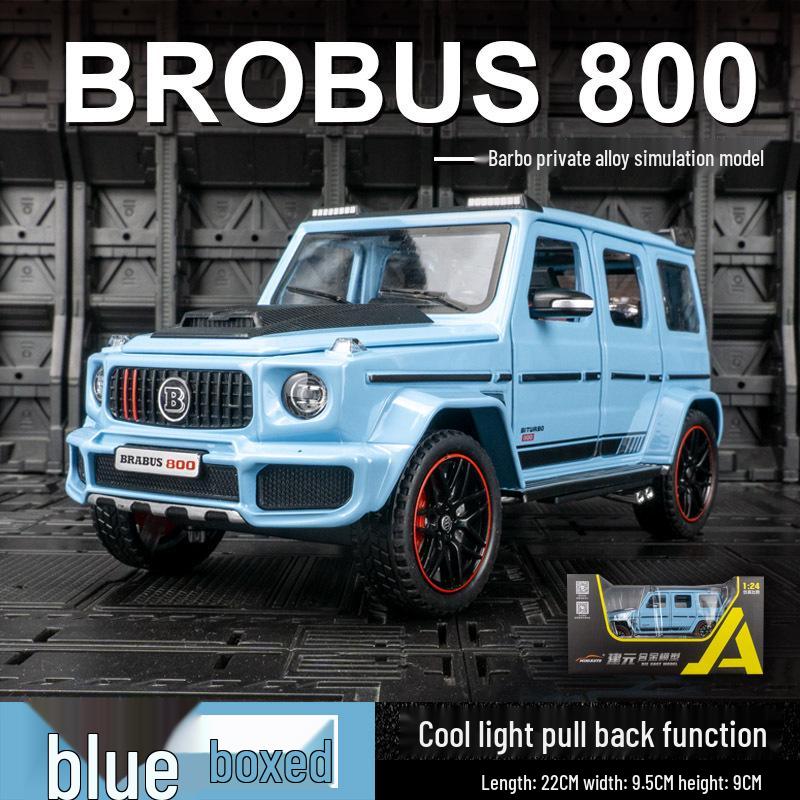 

Jianyuan DC24251 Alloy G800 Off-road Pull-back Six-door Toy Car for Boys синий