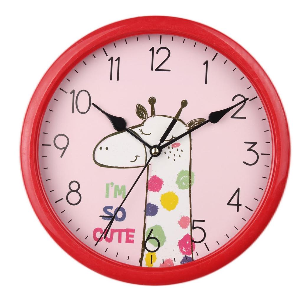 Silent Creative Wall Clock Cartoon Clock Cute Simple Home Living Room Children's Room Quartz Clock Bedroom Wall Table