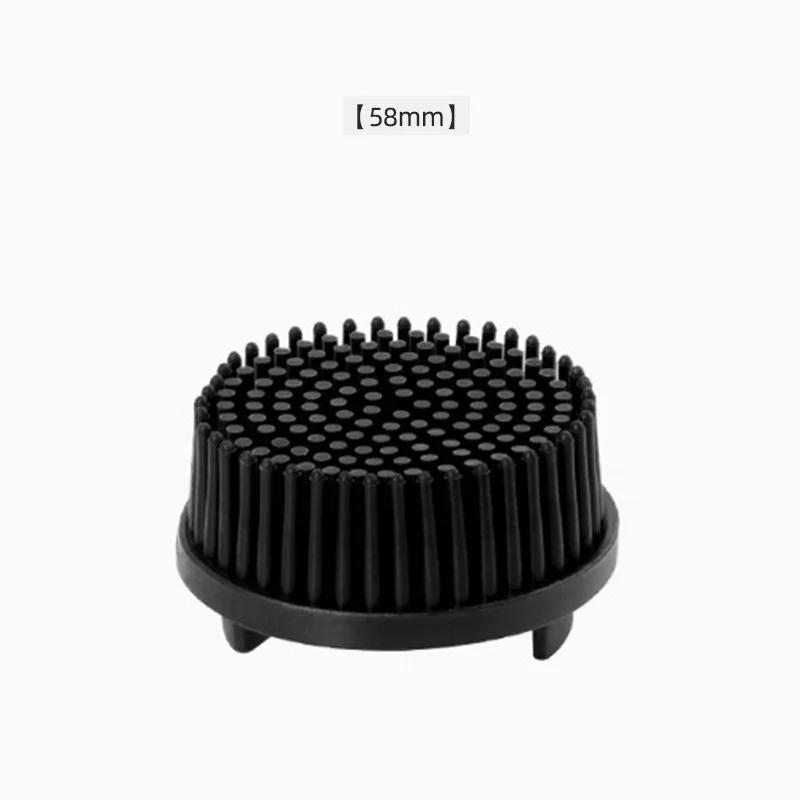 Coffee Machine Cleaning Brush 51mm/58mm Espresso Group Head Cleaning Brush Detachable Silicone Brush Coffee Maker Cleaning Tools
