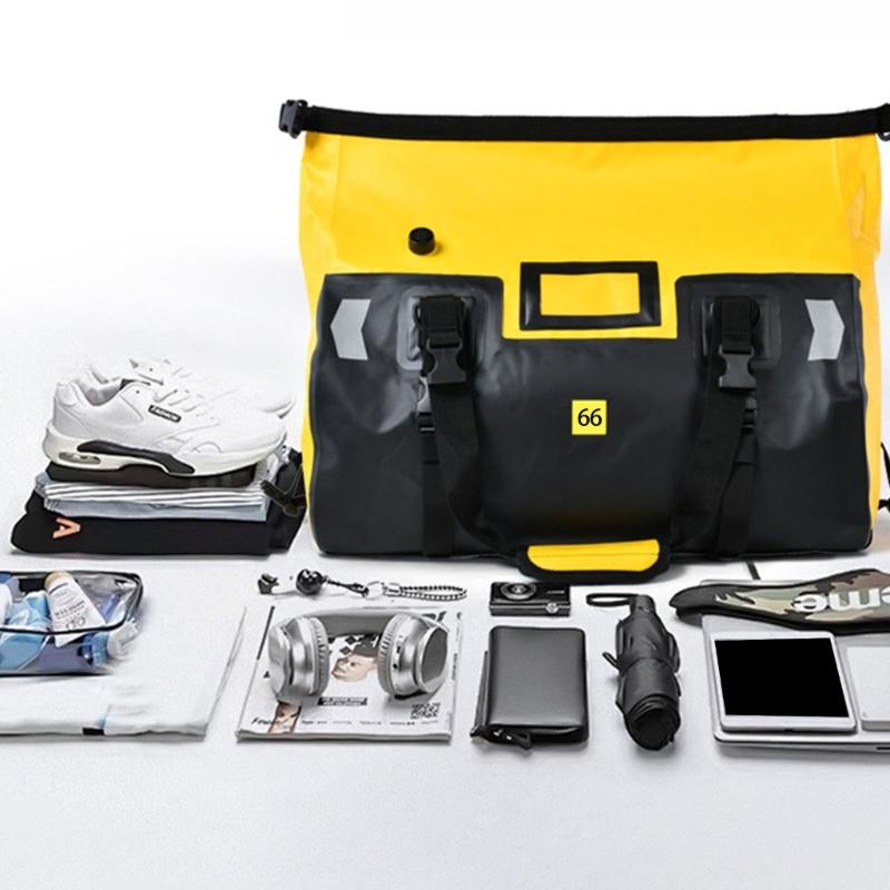Heavy Type Waterproofed Cycling Storage Bag Bike Luggage Pack for Motorcycles Trip Hiking Boatings