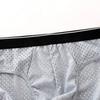 Men Panties Breathable Mesh Elastic Mid Waist Color Block No Trace Inside Wearing Large Size Ice Silk Sexy Male Underwear Briefs for Daily Life