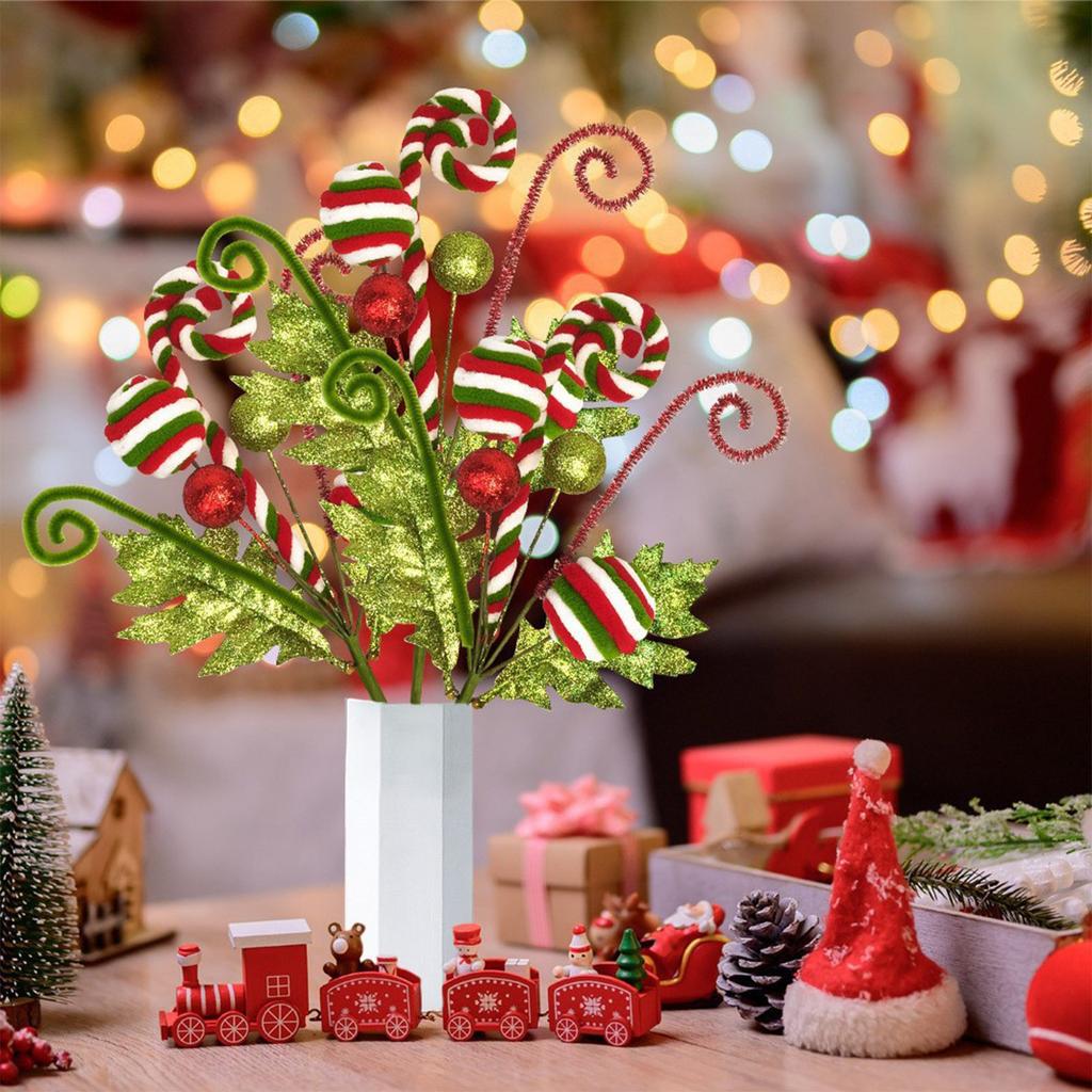 Christmas Tree Decoration Ornament With Shimmering Golden Onions, Green  And Cuttings