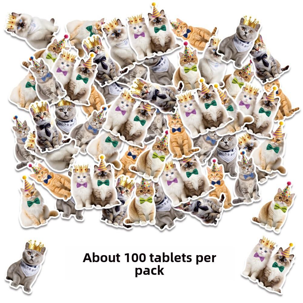 Cat Themed Pet Confetti Birthday Party Desktop Decoration Props Throwing