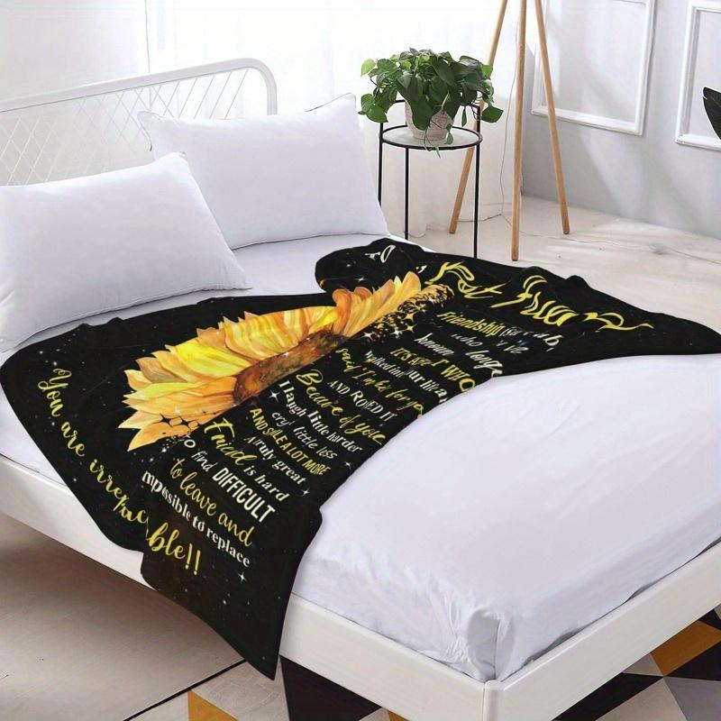 [Valentine's Gift] Valentine's Day Fluffy Sport Gift Giving Blanket | Gifts for Best Friend Woman