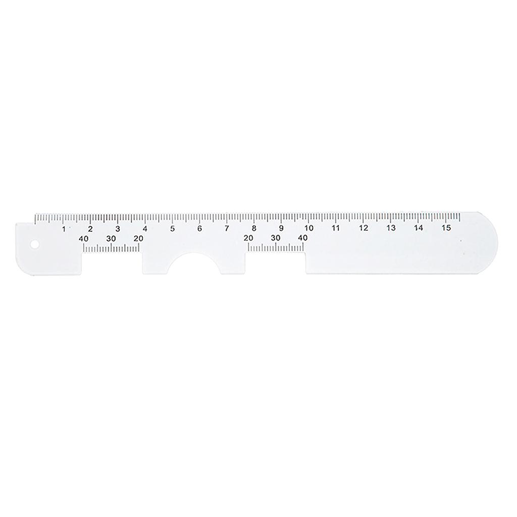Linea PD di plastica, misuratore di rimozione pupillare, strumento oftalmologico per occhi,
