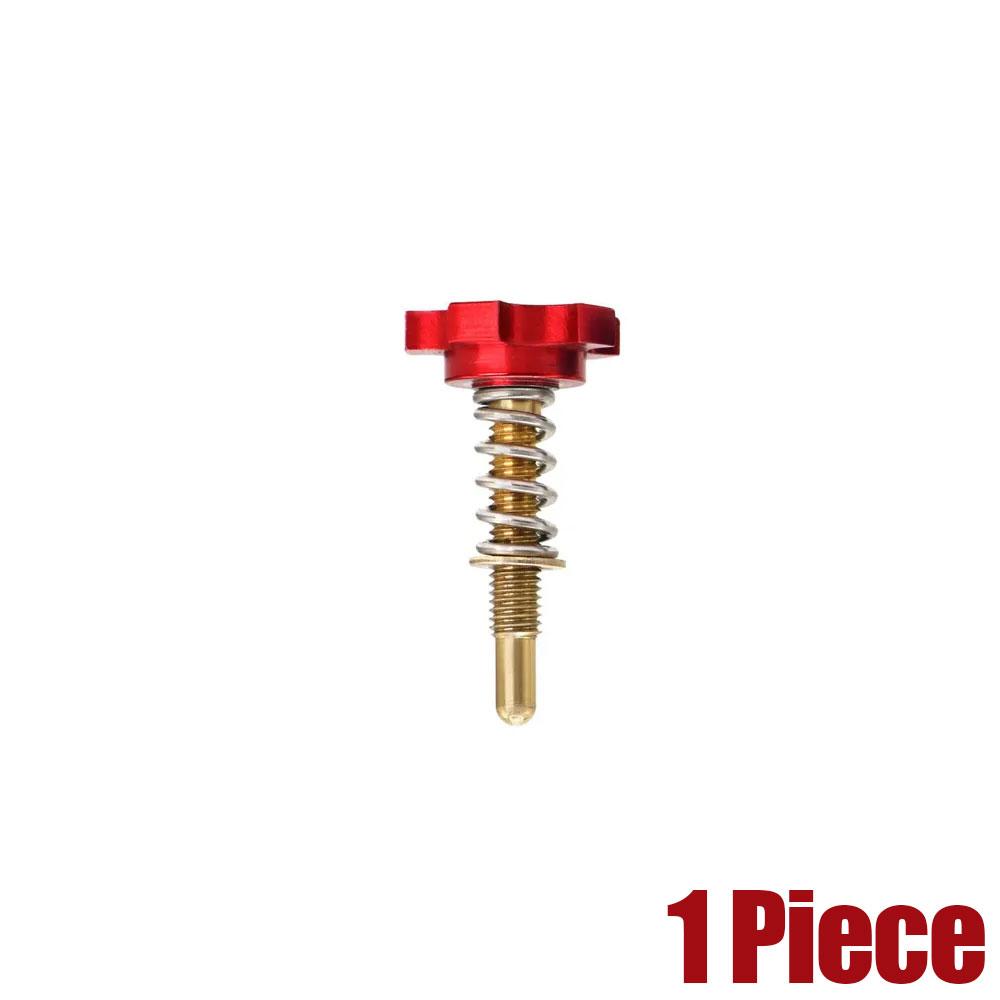 Motorcycle Manual Choke Starter Plunger Switch Carburetor Idle Adjuster Screw Motorbike Accessories for 21-34MM PWK Carburetor