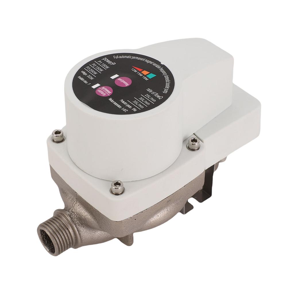 Water Pressure Booster Pump DC 100 150 200W 25 30 35L min Quiet Shower Pump Auto Sensing Small Portable for Home Heater
