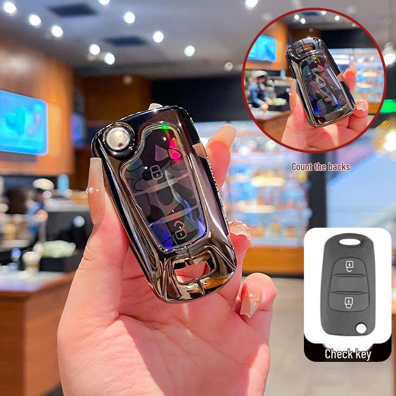 Kia Key Case for K2, K5, Sportage, Forte, Carens, and Sorento Folding Key Shell