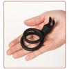 Men's Silicone Penis Ring Clitoris Stimulator Cock Ring Ejaculation Delay Penis Ring Erection Ring Sex Toys for Men Couples
