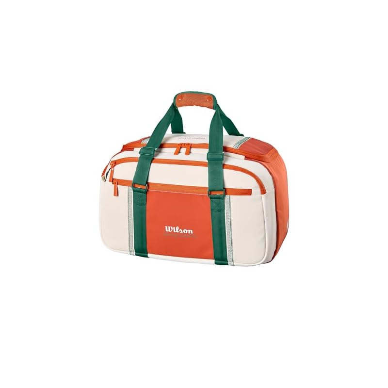 Wilson Tennisschläger Tasche Roland Garros 2026 Kleine Sporttasche Creme/CL