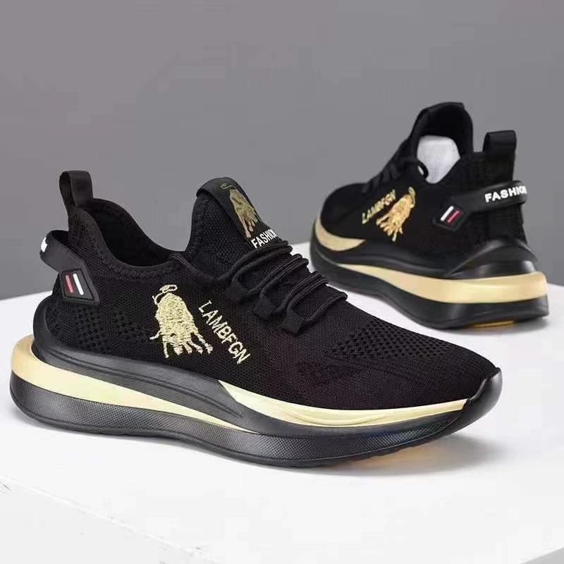2025 New Men's Shoes, Summer Mesh Breathable Casual Running Shoes, Youth Trend Shoes Nabri PVC Sole