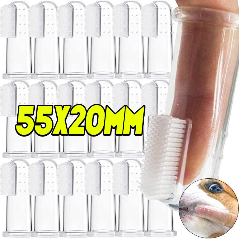 

Супер мягкая зубная щетка на палец для домашних животных, щетка для собак Тедди, неприятный запах изо рта, зубной камень, инструмент для ухода за зубами, чистка собак, кошек, силикагель, товары для домашних животных 1PCS