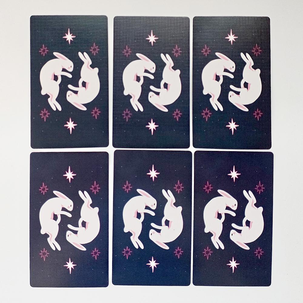 78 Pcs Cards 12*7cm Sabotage Tarot - Feminine Mystique Deck In Rigid Box, Printed On 350GSM Double-embossed Cardstock