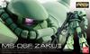 1/144 RG MS-06F Zaku II Model Kit - Mobile Suit Gundam