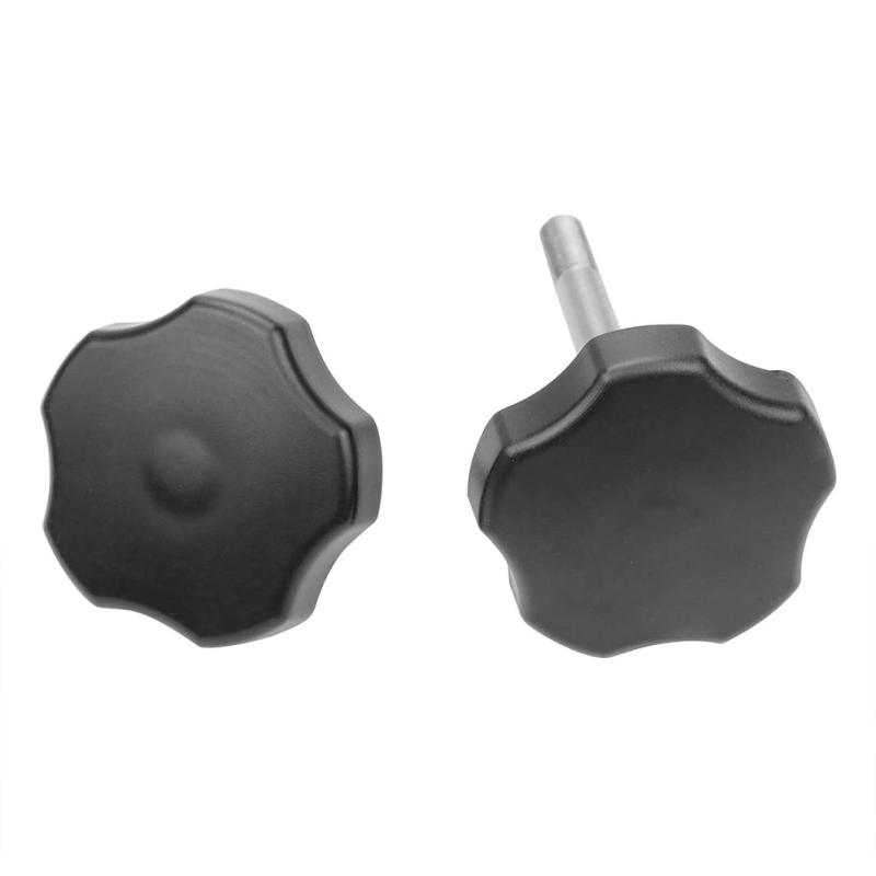 6 Pcs Soft Top Window Frame Door Surround Knob Screw Bolt With Pin Compatible For 2007-2018 Wrangler