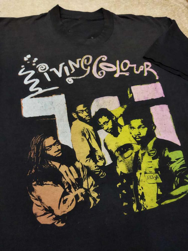 

Футболка с коротким рукавом унисекс группы Living Colour, рэп, все размеры от S до 5XL, MI061 XXXL