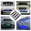 4PCS Simple License Plate Holder Frameless License Plate Bckle New License Plate Frame  for Car