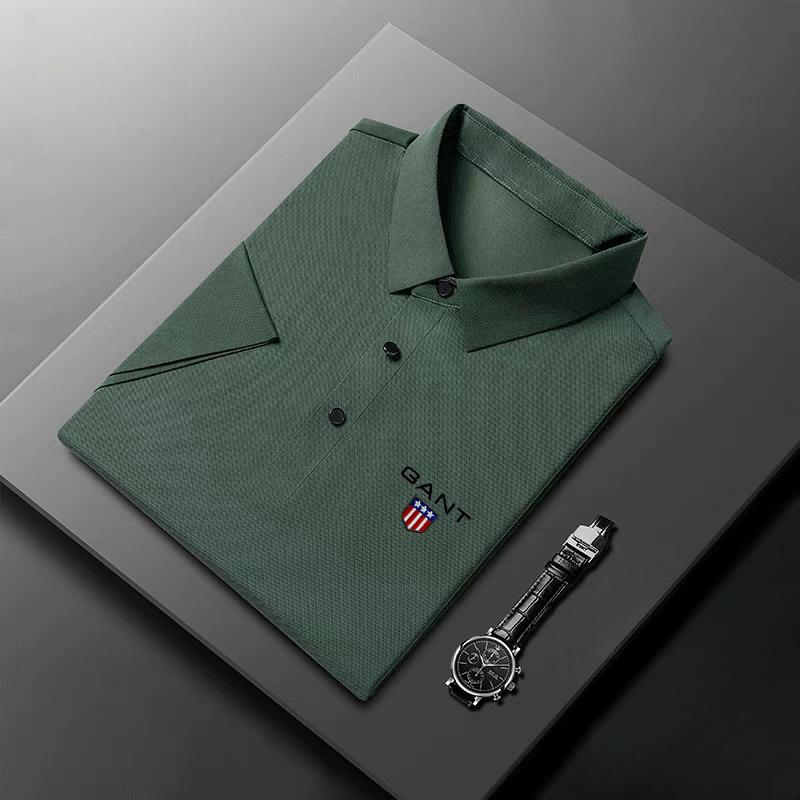 Gant 2025 Sommer Ny Broderi Business Fritid Poloskjorte