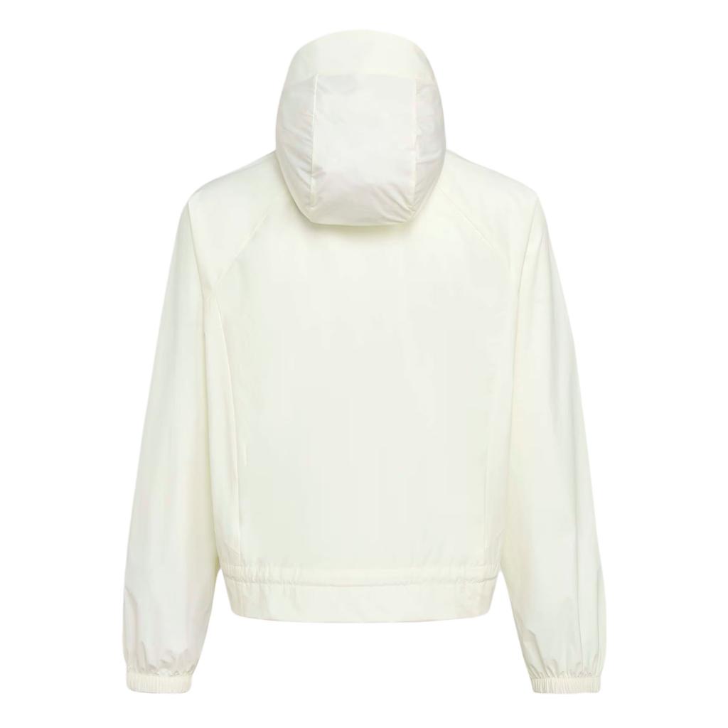 Adidas Soft Lux Lightweight Cool Feel UPF50+ Woven Loose Short Zip Hooded Long Sleeve Jacket Women jackets KH2713