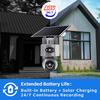 4G/WiFi Solar IP Camera with Dual Lens – PTZ, 8MP, 10X Zoom, Outdoor Surveillance System with Built‑in Battery