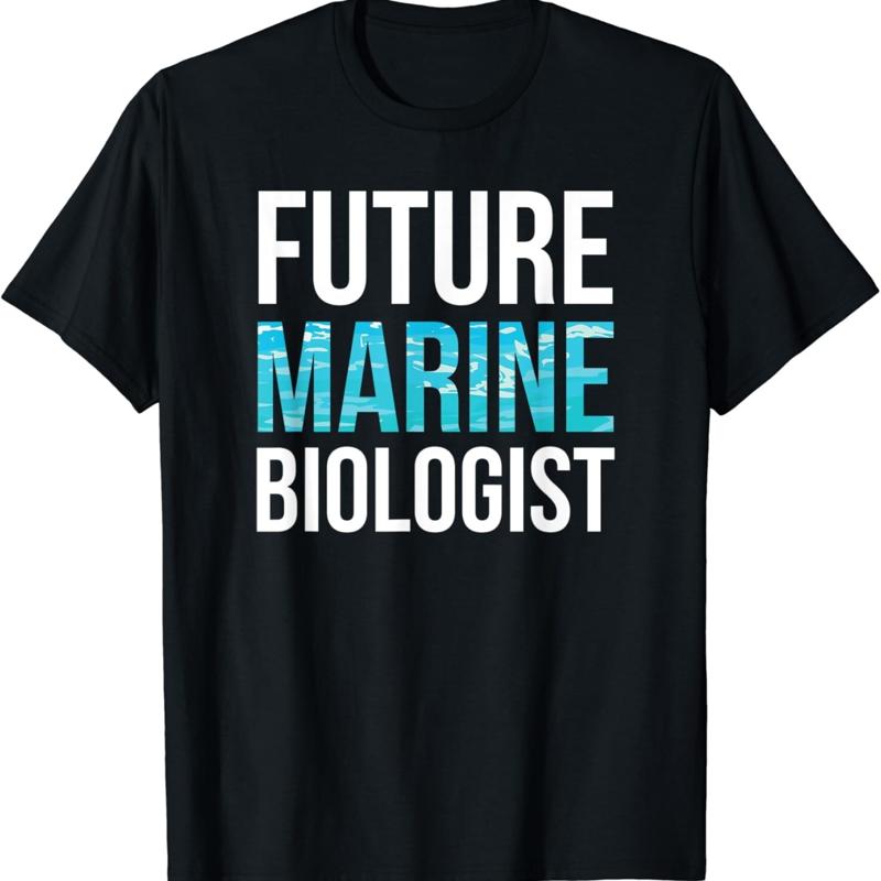 

Future Marine Biologist For Students Sea Life T Shirt 5XL різнокольоровий