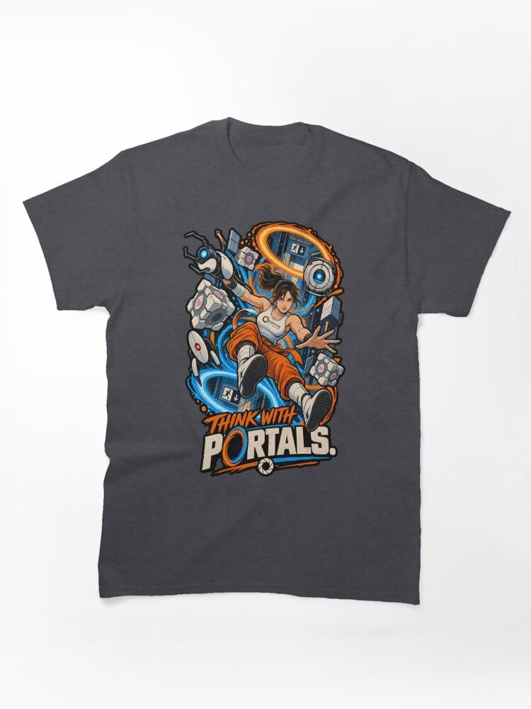 Portal Portal Think With Portals Classic T-Shirt
