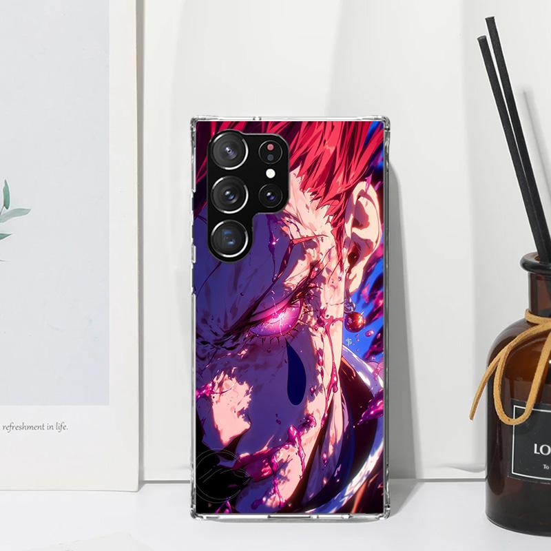 

Huner X-Hunters Hisoka Phone Case For Samsung Galaxy S26 S25 Edge S24 FE S23 S22 Ultra S21 Plus S20 + Art Fundas Back Cover Gala Samsung S25